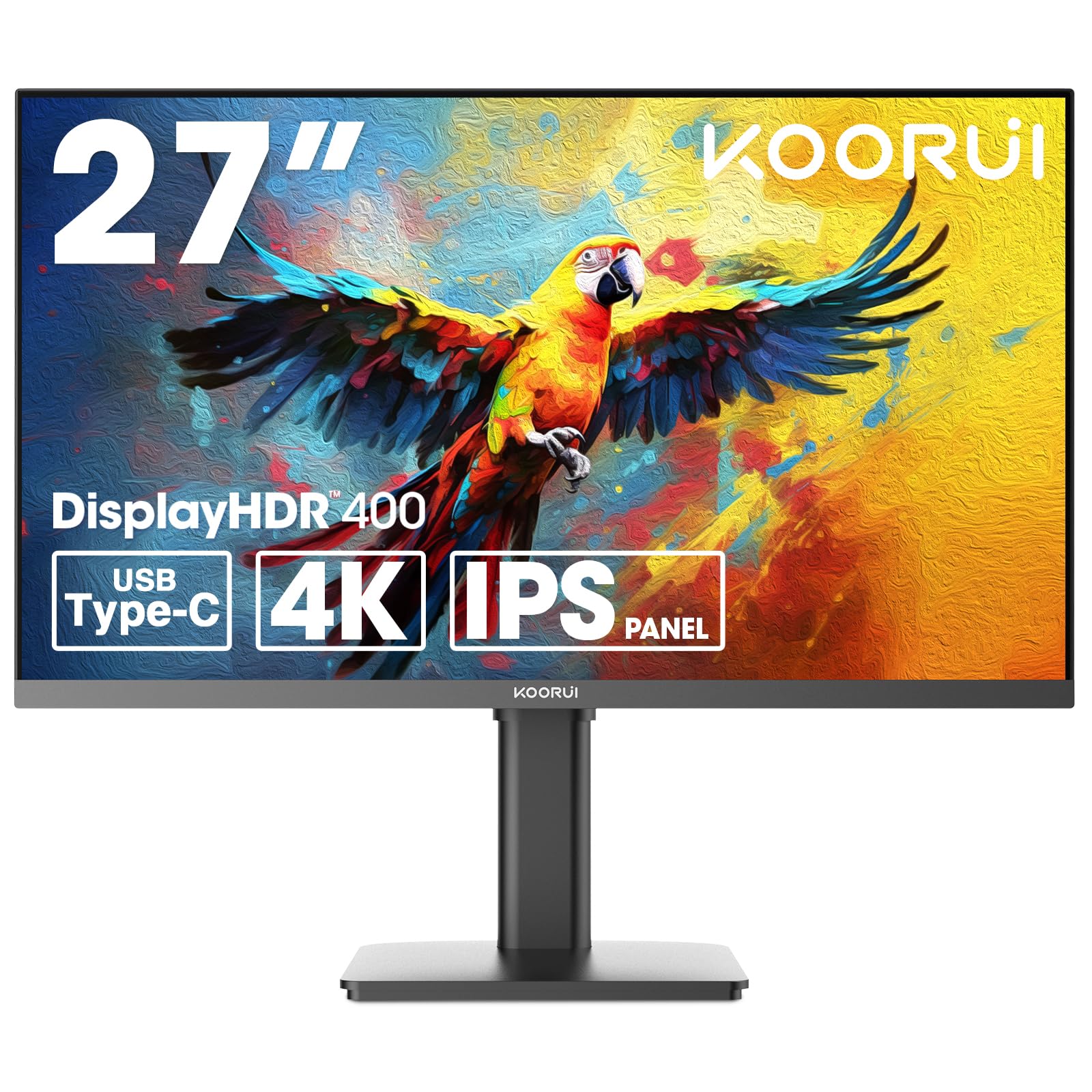 KOORUI 27インチ4K モニター IPS 非光沢 ディスプレイ 27N7U KOORUI 27インチ4K モニター IPS 非光沢 ディスプレイ 27N7U